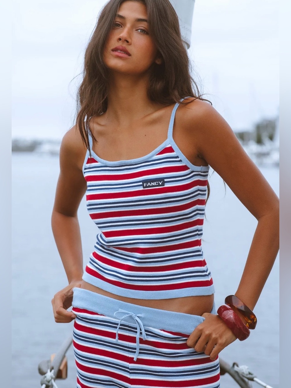 Shop Fancy The Sunday Pants and Tank 2 piece lounge outfit. XL